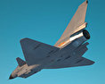 J-10 戦闘機 3Dモデル