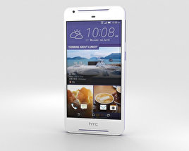 HTC Desire 628 White 3D model