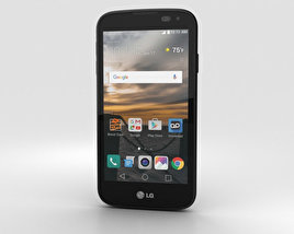 LG K3 Nero Modello 3D