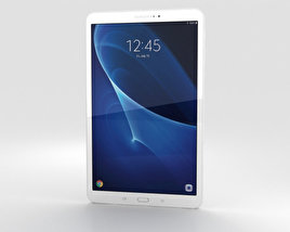 Samsung Galaxy Tab A 10.1 Pearl White Modelo 3d
