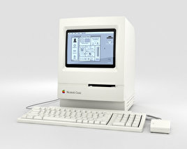 Apple Macintosh Classic 3D模型