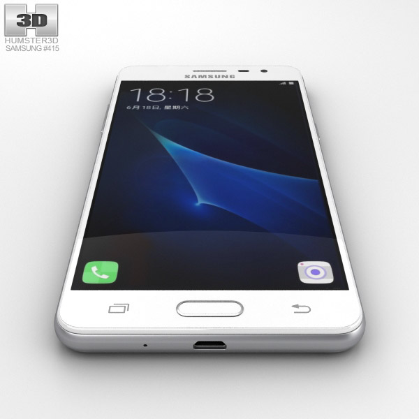 Samsung Galaxy J3 Pro Gray 3d Model Electronics On Hum3d