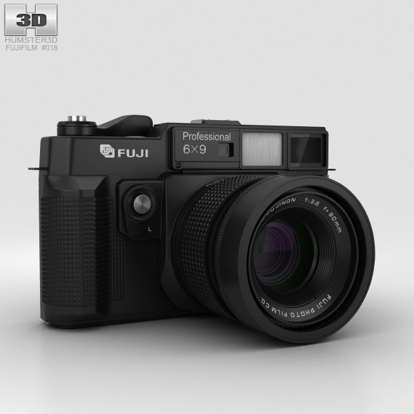 Fujifilm GW690II Modello 3D
