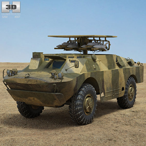 9P122 Malyutka 3D model