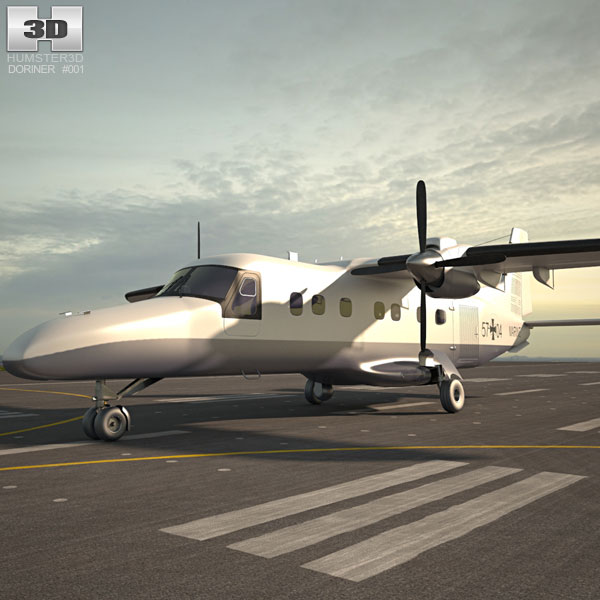 Dornier Do 228 Modèle 3D