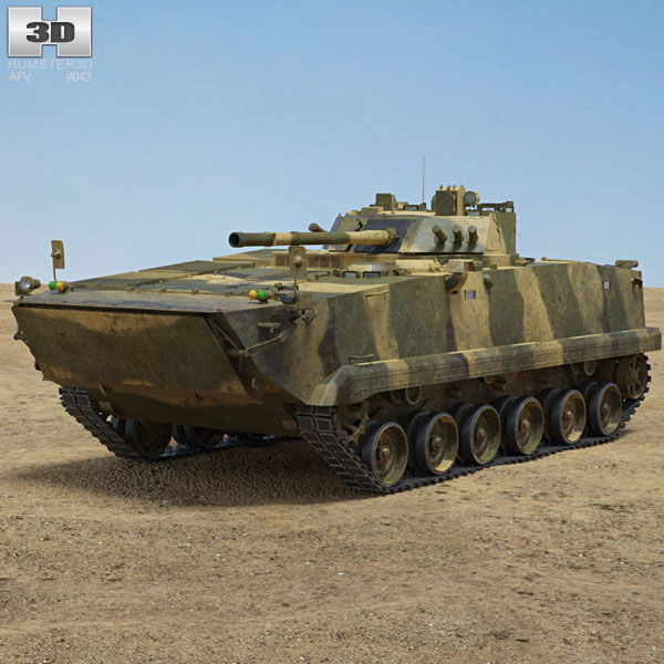 04式歩兵戦闘車 3Dモデル