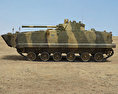 ZBD-04步兵战车 3D模型 侧视图