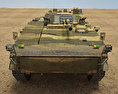 ZBD-04步兵战车 3D模型 正面图