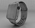 Apple Watch Nike+ 42mm Space Gray Aluminum Case Black/Cool Nike Sport Band 3d model