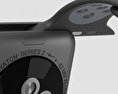 Apple Watch Nike+ 42mm Space Gray Aluminum Case Black/Cool Nike Sport Band 3d model