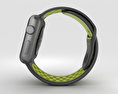 Apple Watch Nike+ 42mm Space Gray Aluminum Case Black/Volt Nike Sport Band 3d model