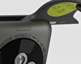 Apple Watch Nike+ 42mm Space Gray Aluminum Case Black/Volt Nike Sport Band 3d model