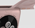 Apple Watch Series 2 38mm Rose Gold Aluminum Case Pink Sand Sport Band 3d model