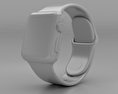 Apple Watch Series 2 38mm Rose Gold Aluminum Case Pink Sand Sport Band 3d model
