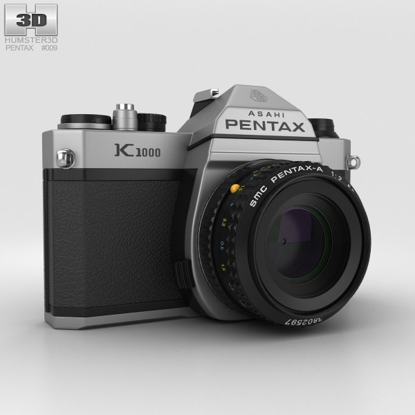 Pentax K1000 3D model