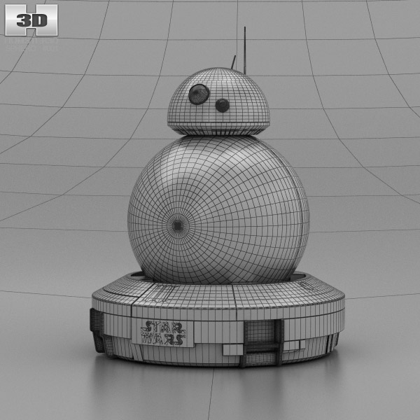 Sphero BB-8 3D model - Electronics on Hum3D