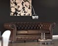 Chesterfield Couch Free 3D model
