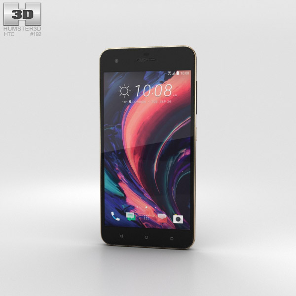 HTC Desire 10 Pro Stone Black Modèle 3D