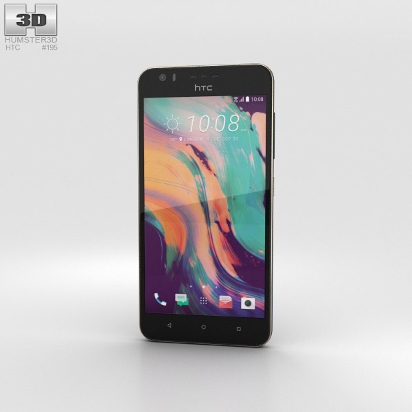 HTC Desire 10 Lifestyle Royal Blue Modèle 3D