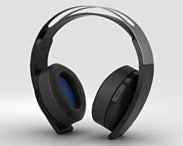Sony PlayStation 4 Platinum Wireless Headset 3D model