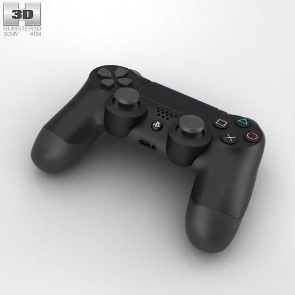 Sony DualShock 4 ワイヤレス コントローラ 3Dモデル