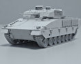 ASCOD Ulan Modelo 3d argila render