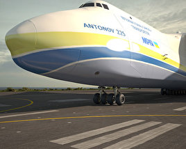 Antonov An-225 Mriya 3D model
