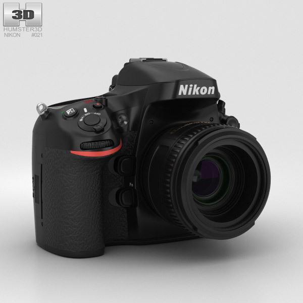 Nikon D800 3Dモデル