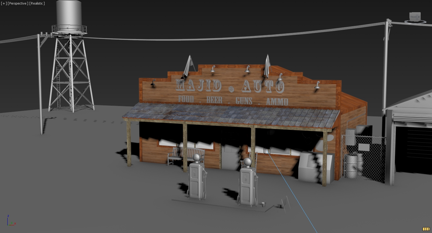 WIP Old Gas Station