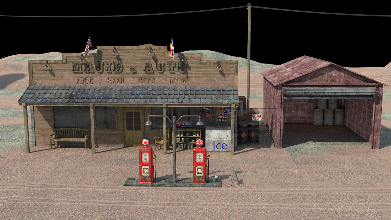 WIP Old Gas Station