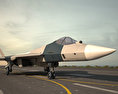 Sukhoi Su-57 (PAK FA) 3d model
