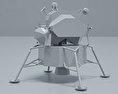Місячний модуль космічного корабля Аполлон 3D модель