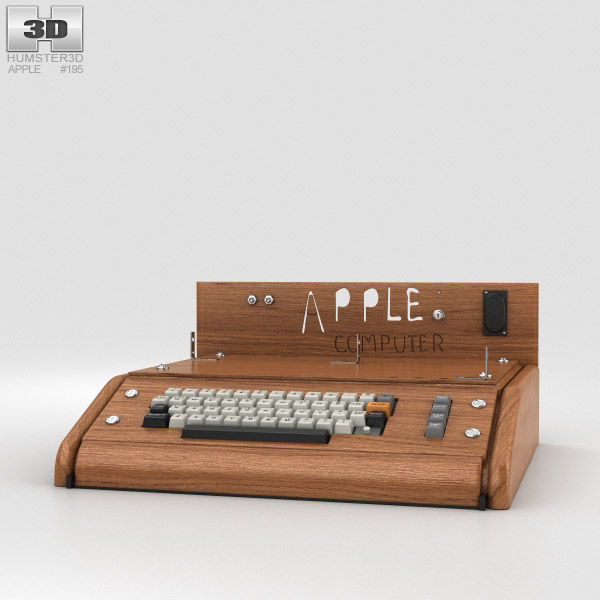 Apple I 计算机 3D模型