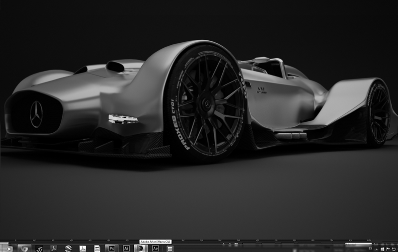 Mercedes Benz V12 concept WIP