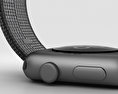 Apple Watch Series 2 42mm Space Gray Aluminum Case Black Woven Nylon 3d model