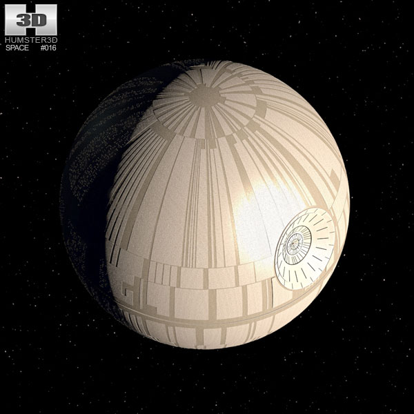 Death Star 3D модель