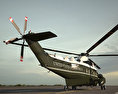 Marine One Sikorsky VH-3D Sea King 3D модель