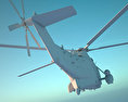Marine One Sikorsky VH-3D Sea King 3D модель
