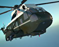 Marine One Sikorsky VH-3D Sea King 3D-Modell