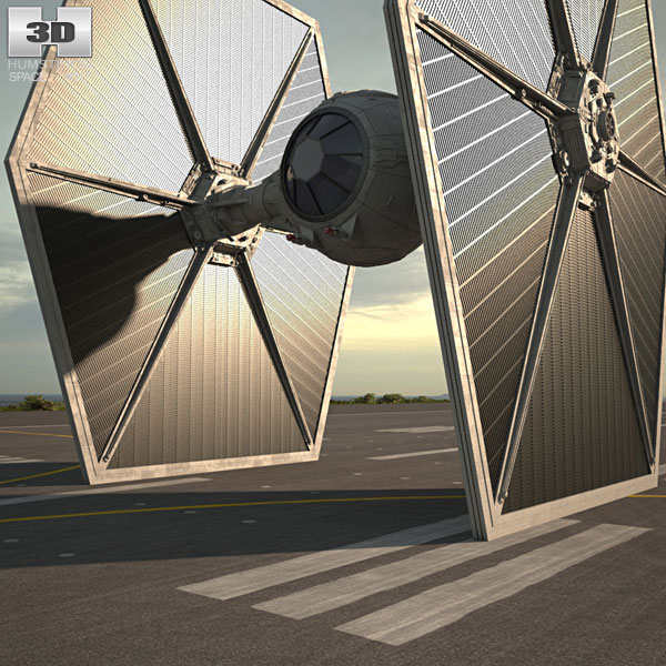 TIE fighter Modelo 3d