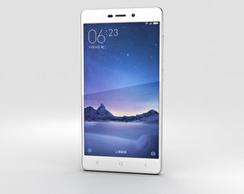 Xiaomi Redmi 3 Pro Silver 3D-Modell