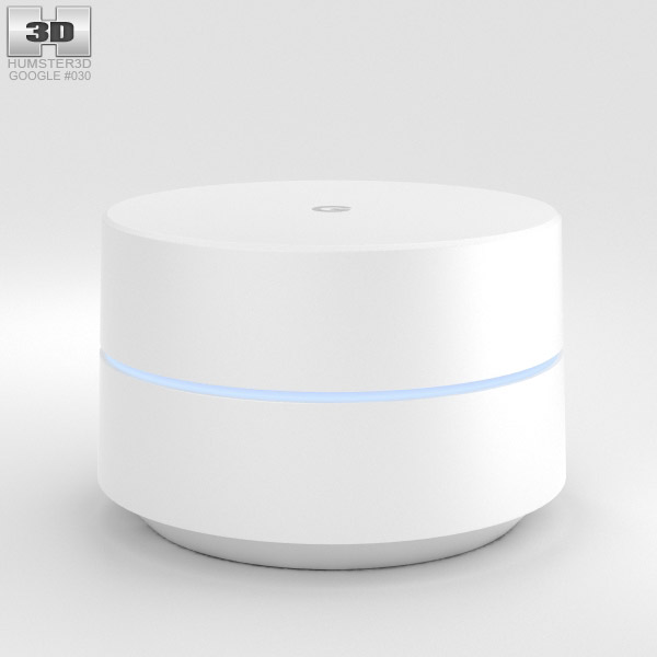 Google Wi-Fi System 3D 모델 
