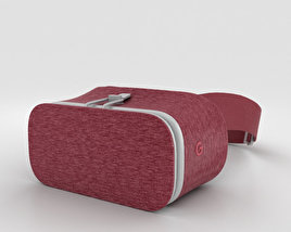 Google Daydream View Crimson 3D model
