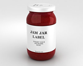 Jam Jar 3D model