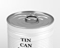 Tin Can Set 3d model