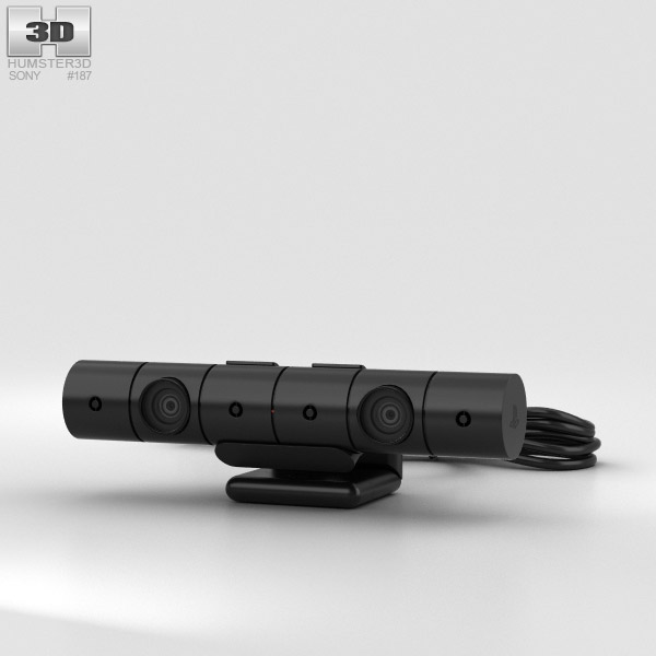 Sony PlayStation Kamera 3D-Modell