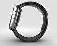 Apple Watch Series 2 42mm Space Black Stainless Steel Case Black Sport Band 3D 모델 