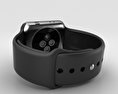Apple Watch Series 2 42mm Space Black Stainless Steel Case Black Sport Band 3d model