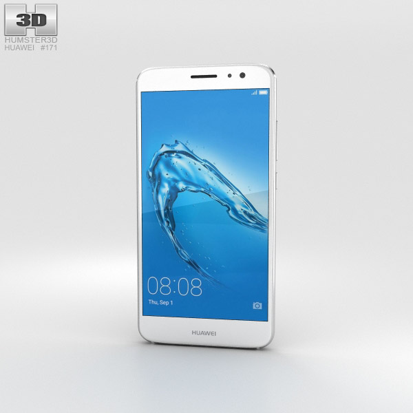 Huawei Nova Plus Mystic Silver 3D model