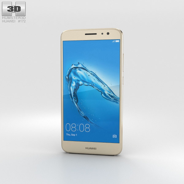 Huawei Nova Plus Prestige Gold 3D model